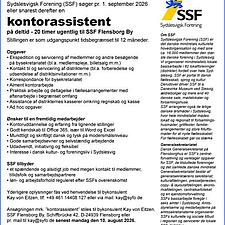 Sydslesvigsk Forening søger kontorassistent