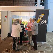 SSF HARRESLEV STOD PÅ VEREINSMESSE I HARRESLEV I WEEKENDEN. Sammen med Kvindeforeningen,&hellip;