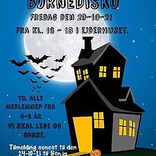 HALLOWEEN-DISCO I EJDERHUSET 
SSF RENDSBORG INVITERER TIL HALLOWEEN-DISCO
Vi danser, leger og hygger&hellip;