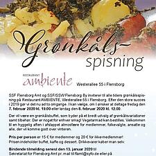 TILMED DIG TIL GRØNKÅLSSPISNING I FEBRUAR