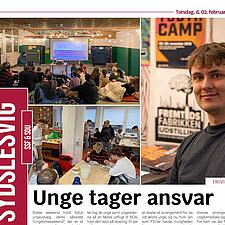 Så er næste udgave af Ugeavisen Sydslesvig klar.

Læs blandt andet om…
…unge, der tager ansvar  &hellip;