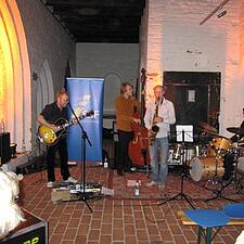 Morten Haugshøj Quartet på rådhuset i Slesvig.