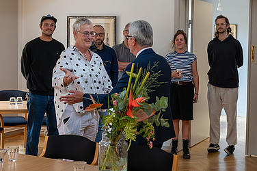 25 år: Meike Kalweits jubilæum markeret