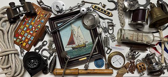 Maritimt loppemarked i Flensborg Yacht Club