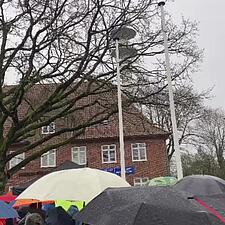 Tak til alle der var med til demonstrationen i Nibøl og trodsede Benett