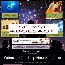 Foredraget "Smagen af øl" er desværre aflyst.