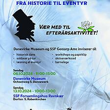 HUSK!
På søndag den 13. oktober 2024, klokken 10.00-13.00 er der stor familie-aktivitet i SSF&hellip;