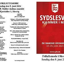 HUSK! Den 9. juni. DE DANSKE ÅRSMØDER I SYDSLESVIG