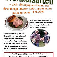 GRØNKÅL PÅ SKIPPERHUSET 20 JANUAR

Velkommen til SSF Tønning-Gardings grønkålsaften den 20. januar.&hellip;