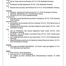 KULTURPROGRAM OKTOBER/NOVEMBER 2021
Vores kulturafdeling har lavet en oversigt over, hvad I kan&hellip;