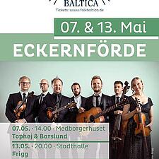 folkBALTICA I MEDBORGERHUSET, EGERNFØRDE
LØRDAG 7. MAJ KL. 15