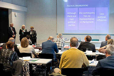 Kommet for at lære fra hinanden