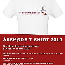 ÅRSMØDE T-SHIRT 2019

Så er der åbnet op for bestillinger af årets smukke årsmøde t-shirt!
&hellip;