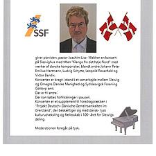 KLAVERKONCERT PÅ SLESVIGHUS.