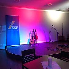 MIRJA KLIPPEL & ALEX JØNNSON, Live på Slesvighus i aften, 20:00h. Vi er klar 👌🏻👍