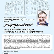 Foredrag på Slesvighus med Flemming Nielsen. "Kongelige Anekdoter".